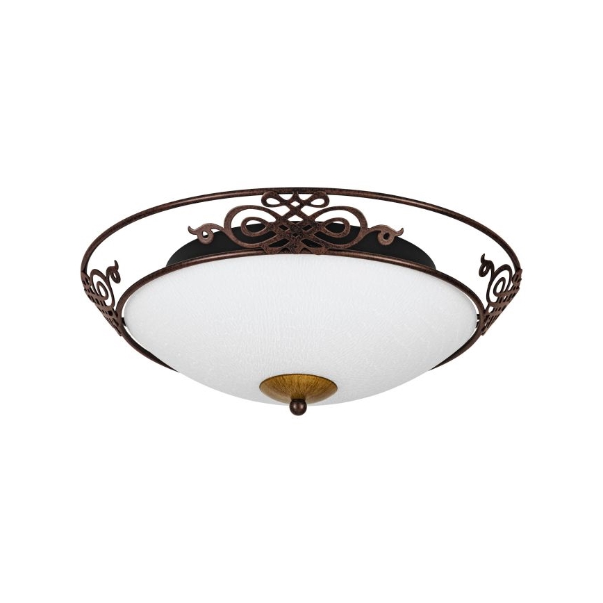 EGLO 86712 - Wand- en plafondlamp MESTRE 2xE27/60W