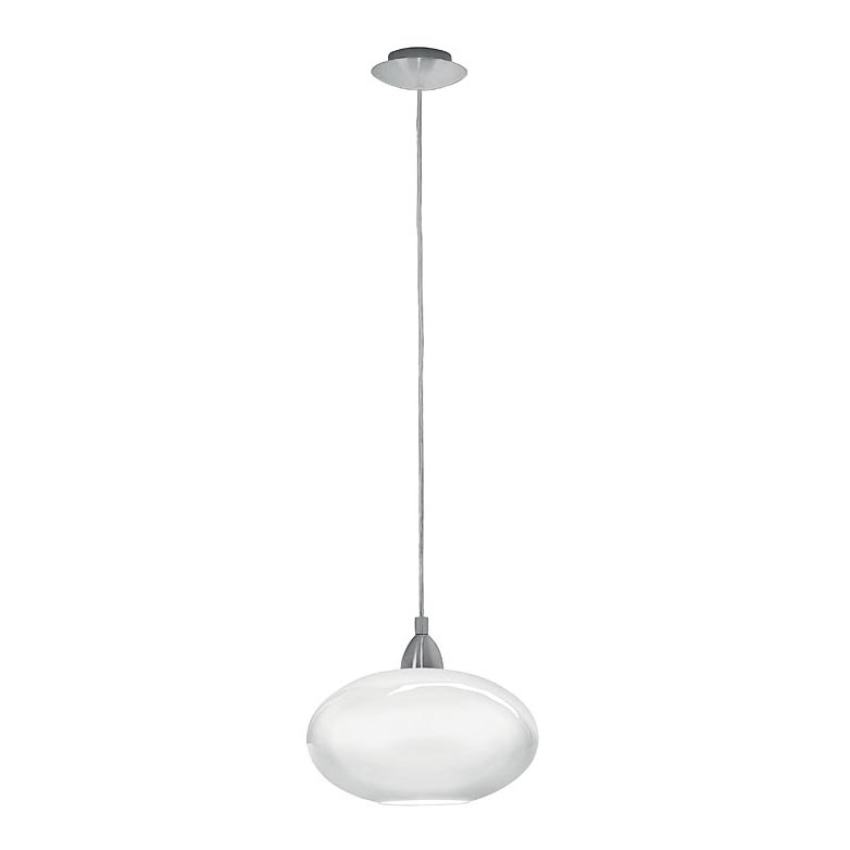 EGLO 87059 - Lustre avec fil BRENDA 1xE27/60W verre opale
