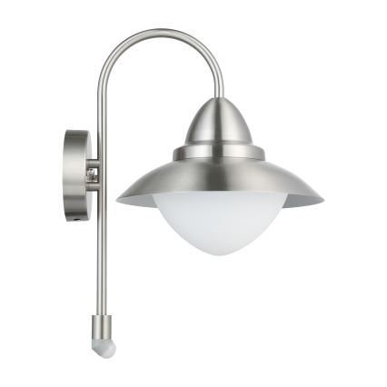 EGLO - Buitenmuurverlichting met sensor 1xE27/60W IP44