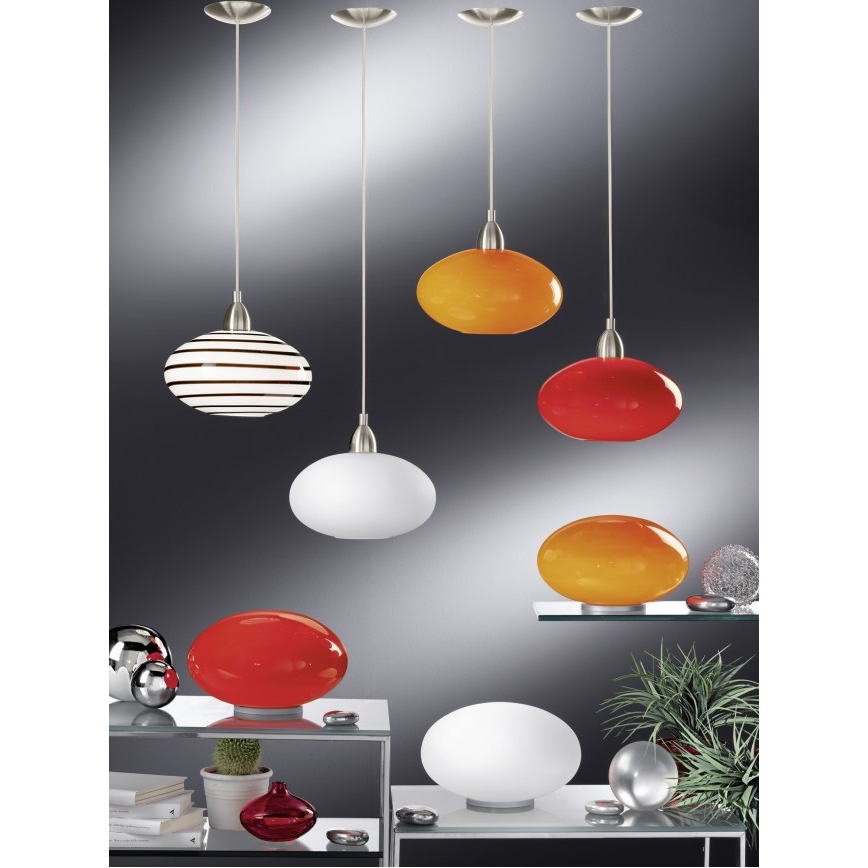 EGLO 87276 - lampe de table NARO 1xE27/60W blanc