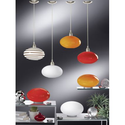 EGLO 87276 - Tafellamp NARO 1xE27/60W wit