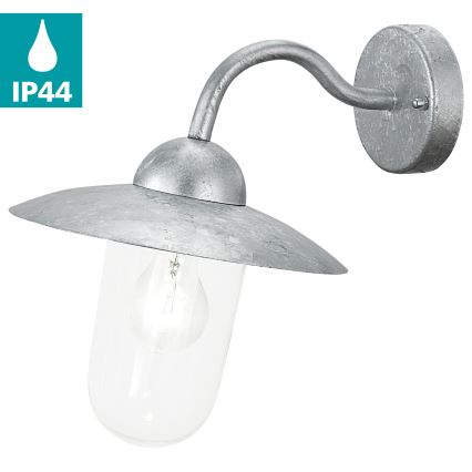 EGLO - Buiten wandlamp gegalvaniseerd staal IP44