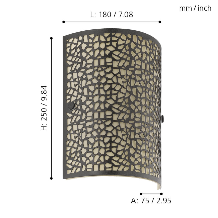 EGLO - Wandlamp 1xE14/60W