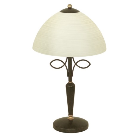 EGLO 89136 - Lampe de table à intensité variable BELUGA 1xE14/60W marron antique