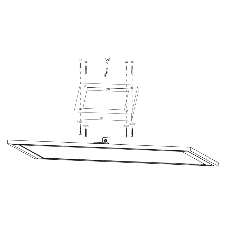 Eglo - Dimbare LED Plafond Lamp LED/21,5W/230V wit ZigBee