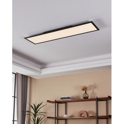 Eglo - LED Dimbaar Plafondlamp LED/33,5W/230V zwart ZigBee