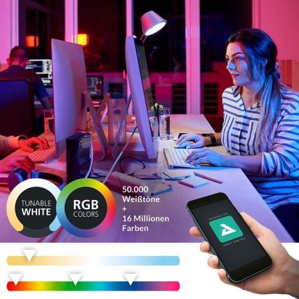 Eglo - LED RGBW Dimbare wandlamp LED/16W/230V ZigBee