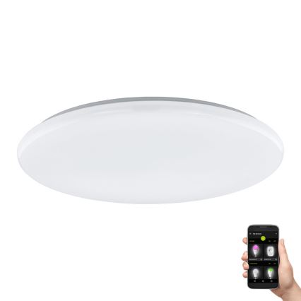 Eglo - LED Dimbaar Plafondlamp LED/44,8W/230V ZigBee