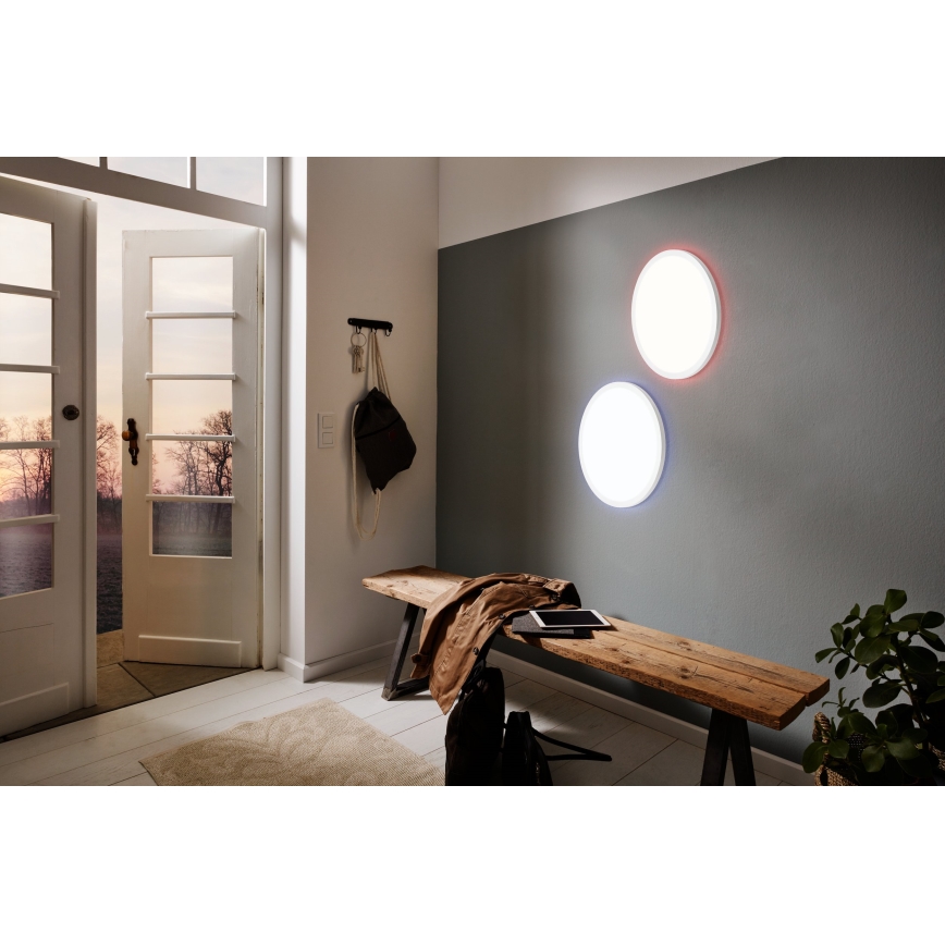 Eglo - LED RGBW Dimbare plafondlamp LED/16,5W/230V wit ZigBee