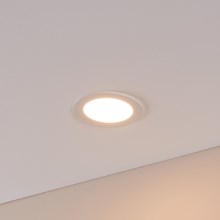 Eglo 900101 - Luminaire de salle de bain encastrable LED à intensité variable FUEVA-Z  LED/5,4W/230V IP44 ZigBee