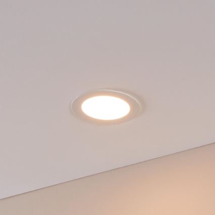 Eglo - Luminaire LED dimmable pour salle de bains 5,4 W/230 V, IP44, ZigBee, diam. 11,7 cm