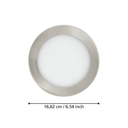 Eglo - Dimbare LED Badkamer Inbouw Lamp LED/10,5W/230V IP44 ZigBee