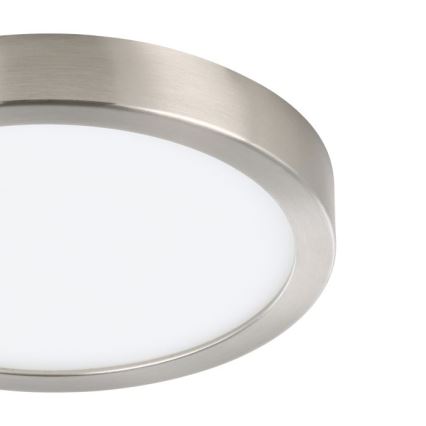 Eglo - Plafonnier LED dimmable pour salle de bains, 16,5 W / 230 V, IP44, ZigBee, Ø 21 cm