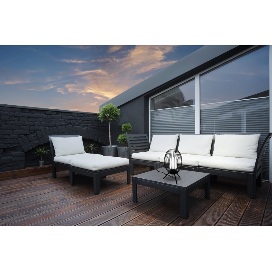 Eglo - Buitenstaande tafellamp 1xE27/28W/230V IP44