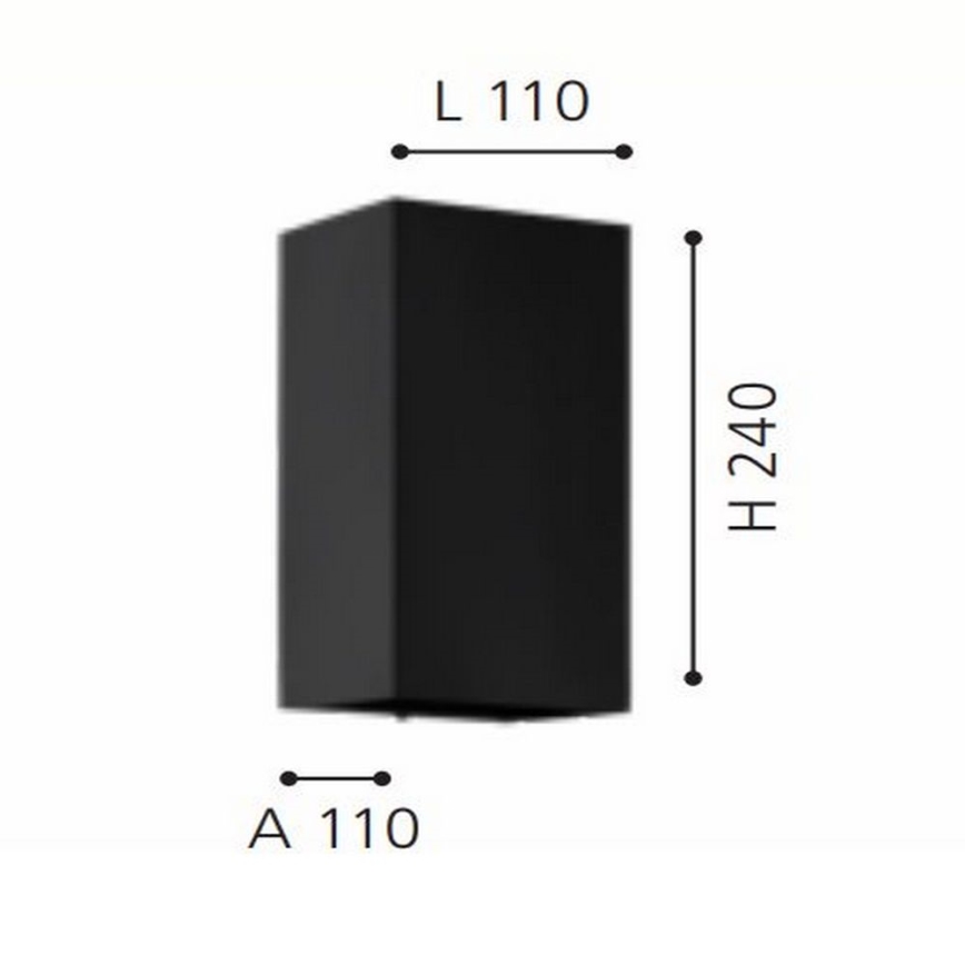 Eglo - LED RGB Dimbare buitenwandlamp 2xGU10/5W/230V IP55 2700-6500K