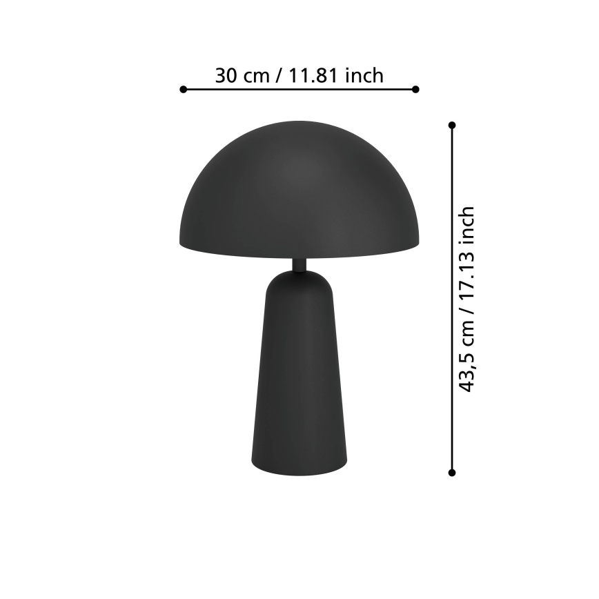 Eglo - Lampe de table 1xE27/40W/230V