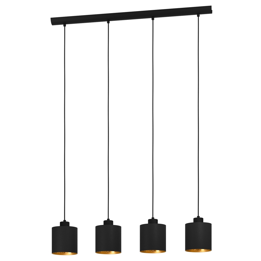 Eglo - Suspension filaire 4xE27/28W/230V