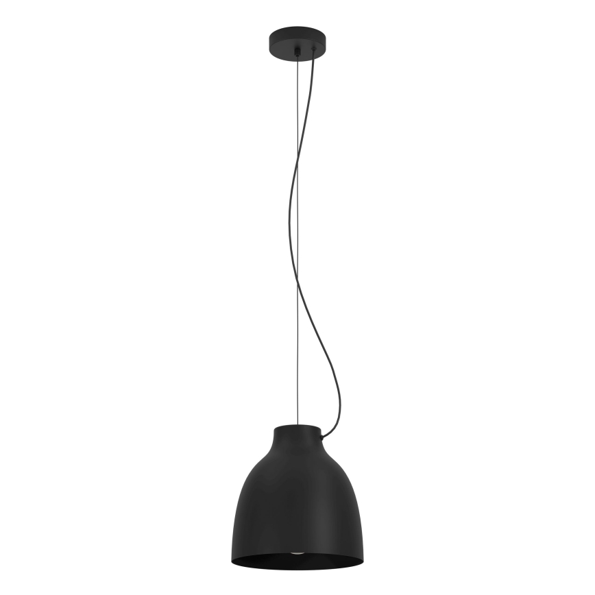 Eglo - Hanglamp aan kabel 1xE27/40W/230V zwart