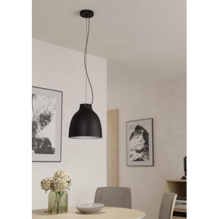 Eglo - Suspension filaire 1xE27/40W/230V noir