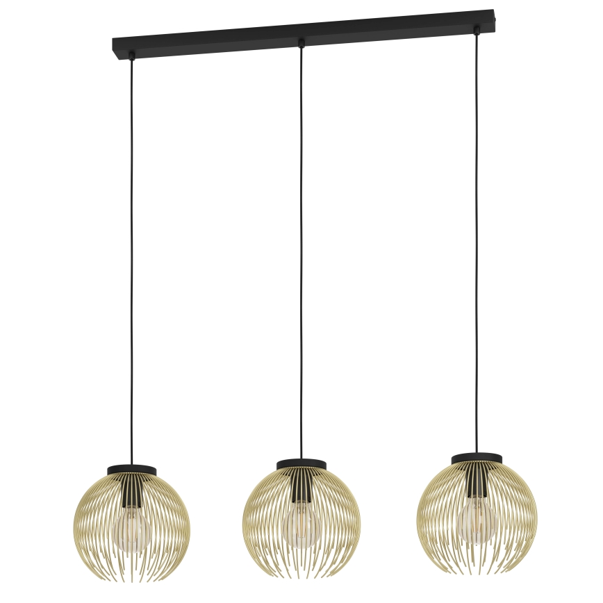 Eglo - Suspension filaire 3xE27/40W/230V