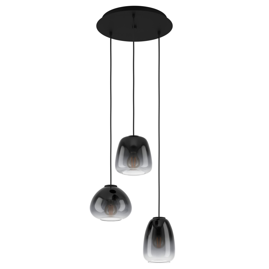 Eglo - Hanglamp aan kabel 3xE27/40W/230V Ø 43 cm