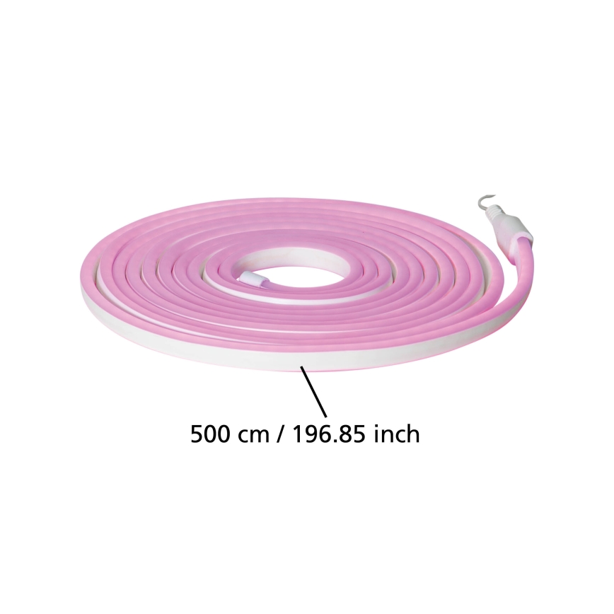 Eglo - LED Strip LED/96W/24V 5 m IP44 roze