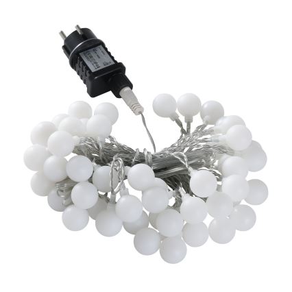 Eglo - Decoratieve LED Lichtketting voor Buiten 50xLED/0,066W/4,5V IP44