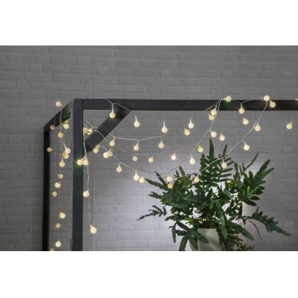 Eglo - LED Buiten decoratieve lichtsnoer 50xLED/0,066W/4,5V IP44