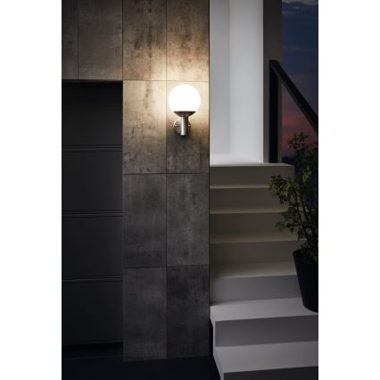 Eglo - LED RGB Dimbare buitenwandlamp E27/9W/230V 2700-6500K IP44