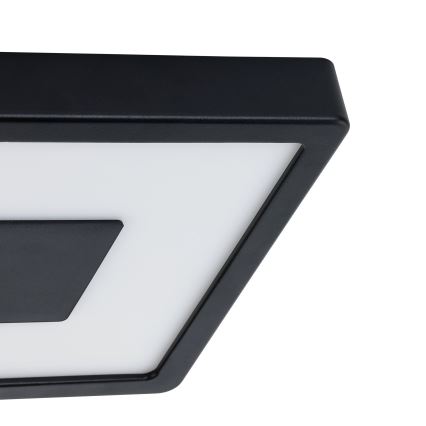 Eglo 90283 - Plafonnier LED d'extérieur LED/17W/230V IP44 noir