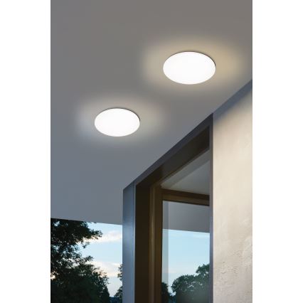 Eglo - LED Plafondlamp voor buiten LED/7W/230W d. 22 cm IP44