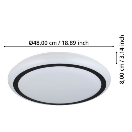 Eglo - LED Plafondlamp LED/19,5W/230V