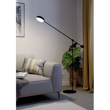 Eglo - LED Dimbare Touch Vloerlamp LED/24W/230V