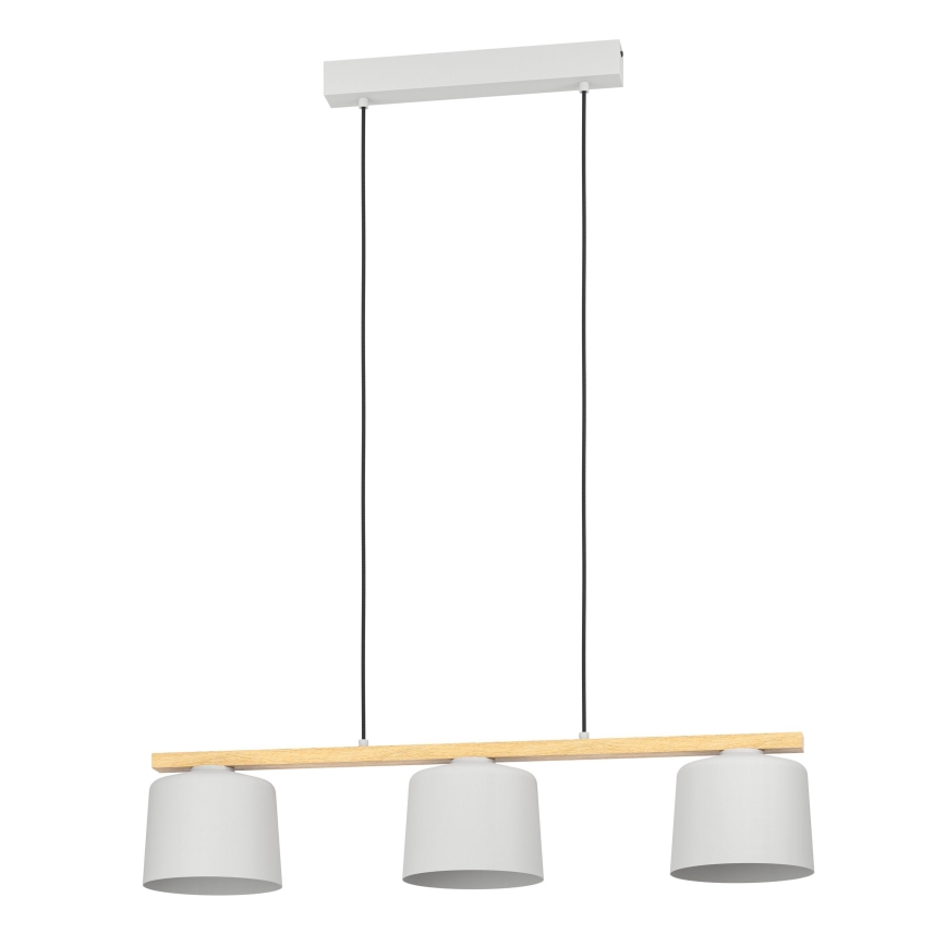 Eglo - Hanglamp aan kabel 3xE27/40W/230V