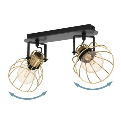 Eglo - Inbouwspot 2xE27/40W/230V