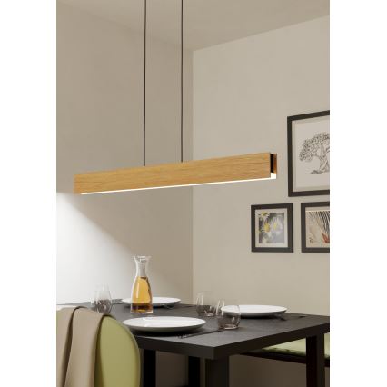 Eglo - LED RGBW Dimbare hanglamp aan een koord LED/35W/230V 2700-6500K