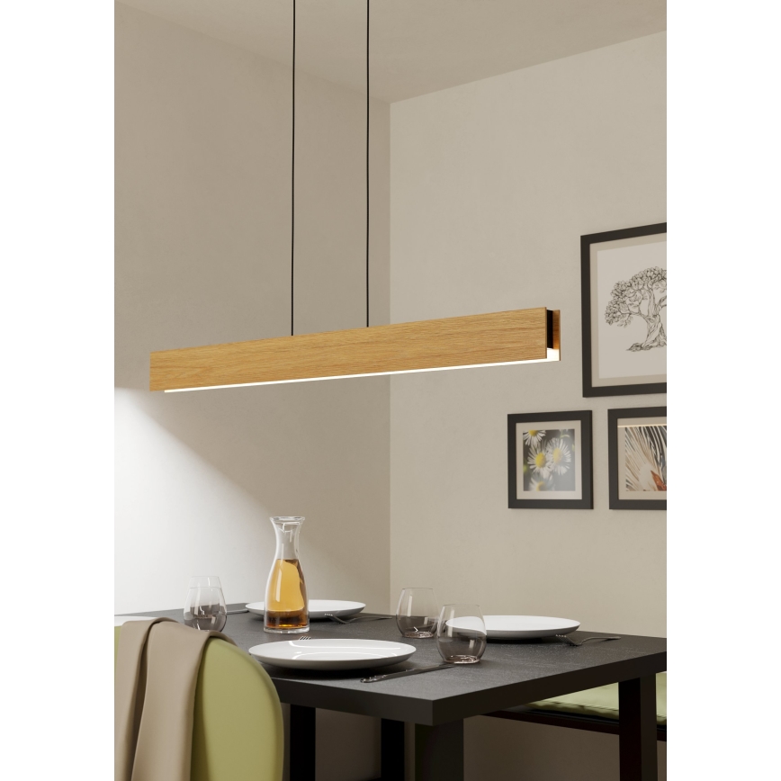 Eglo - LED RGBW Dimbare hanglamp aan een koord LED/35W/230V 2700-6500K