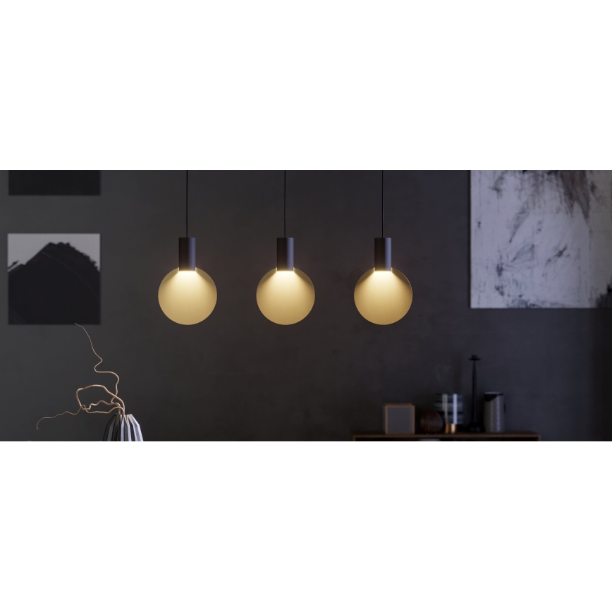 Eglo - LED Hanglamp aan een koord 3xGU10/4,5W/230V 3000K