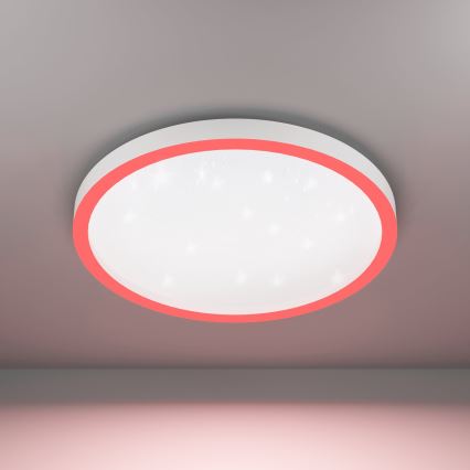 Eglo - Plafonnier LED RGBW à intensité variable LED/34,5W/230V 2700-6500K