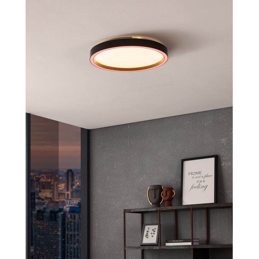 Eglo - Plafonnier LED RGBW à intensité variable LED/17,8W/230V 2700-6500K