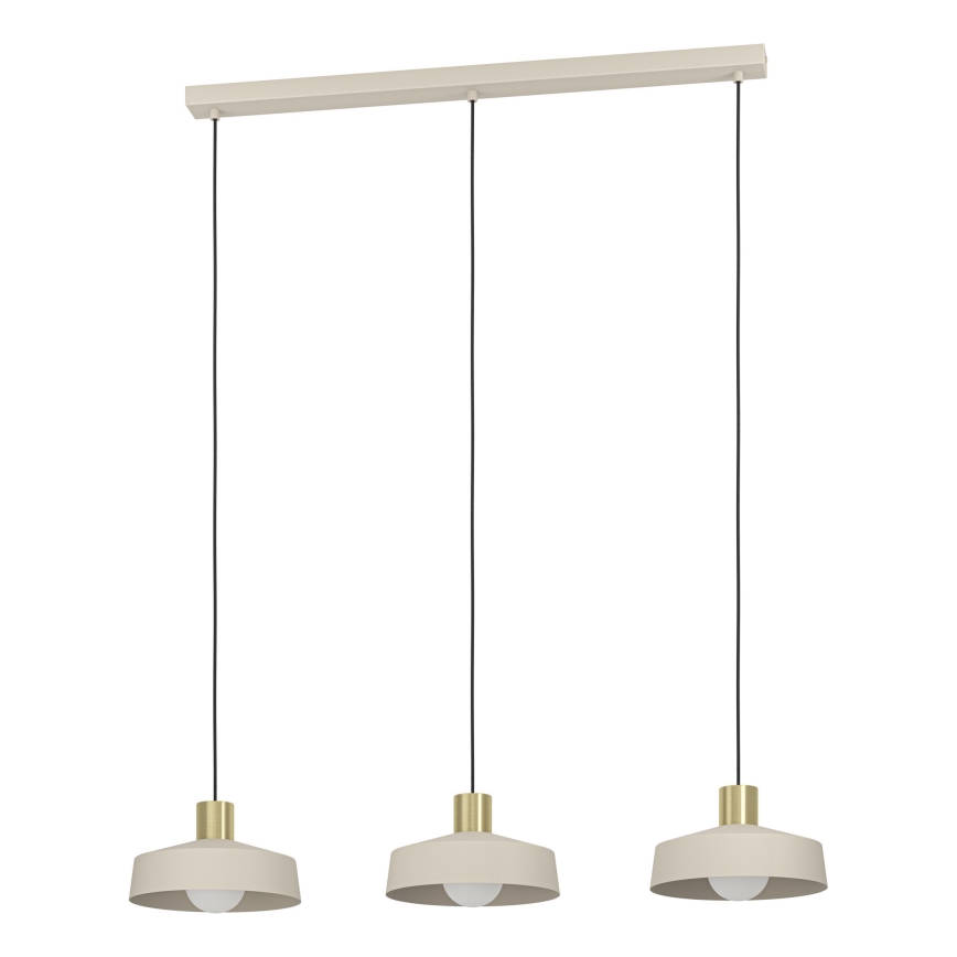 Eglo - Hanglamp aan een koord 3xE27/40W/230V