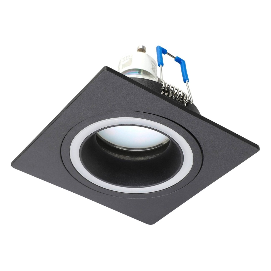 Eglo - Inbouwlamp 1xGU10/35W/230V antraciet