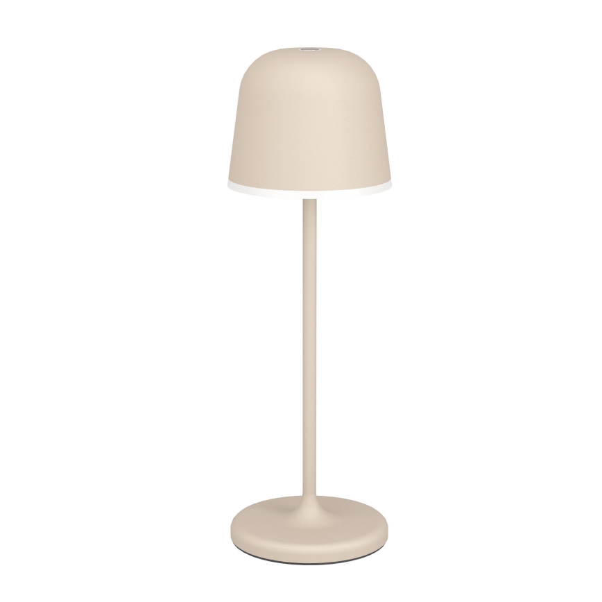 Eglo - LED Dimbaar buitenshuis oplaadbaar lamp LED/2,2W/5V 1800 mAh beige IP54