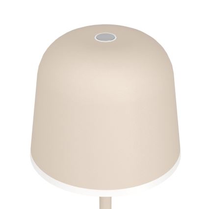 Eglo - LED Dimbaar buitenshuis oplaadbaar lamp LED/2,2W/5V 1800 mAh beige IP54