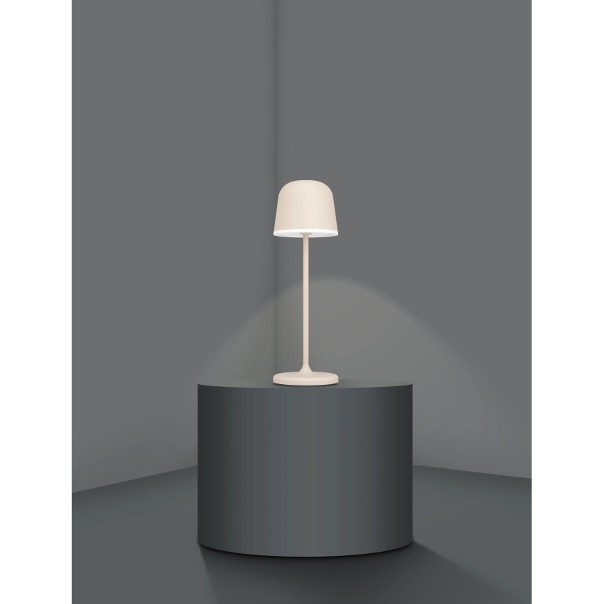 Eglo - LED Dimbaar buitenshuis oplaadbaar lamp LED/2,2W/5V 1800 mAh beige IP54