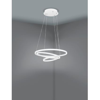 Eglo - LED dimbare hanglamp aan kabel LED/43,2W/230V wit