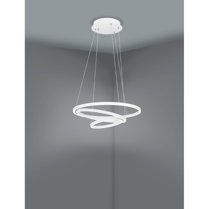 Eglo - LED dimbare hanglamp aan kabel LED/43,2W/230V wit