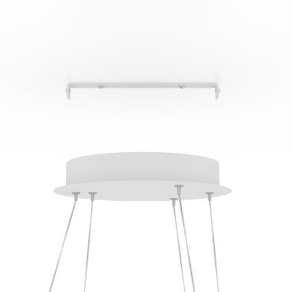 Eglo - LED dimbare hanglamp aan kabel LED/43,2W/230V wit