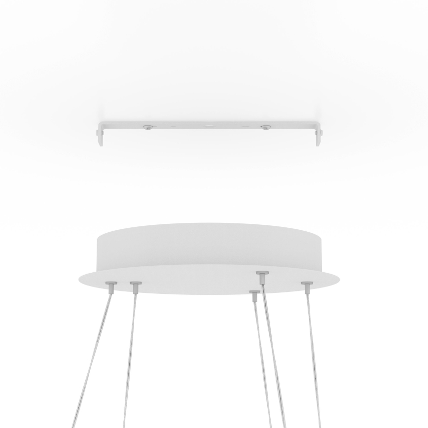 Eglo - LED dimbare kroonluchter aan snoer LED/43,2W/230V wit