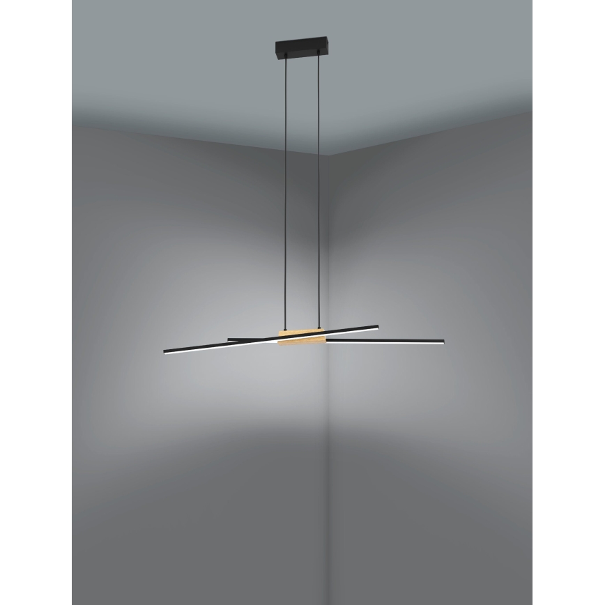 Eglo - Dimbare LED hanglamp aan een koord  2xLED/13W/230V